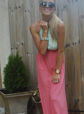 Color Block Maxi