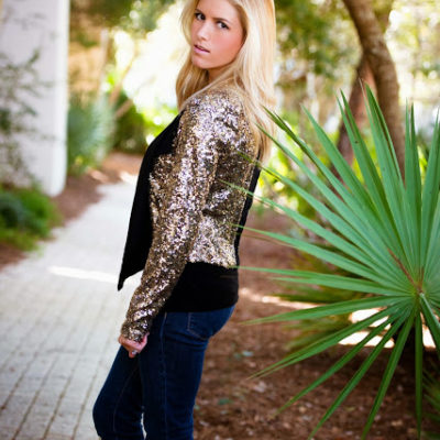 Sequin Blazer