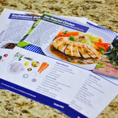 Cooking with Blue Apron