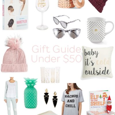 Gift Guide: Best Gifts Under $50