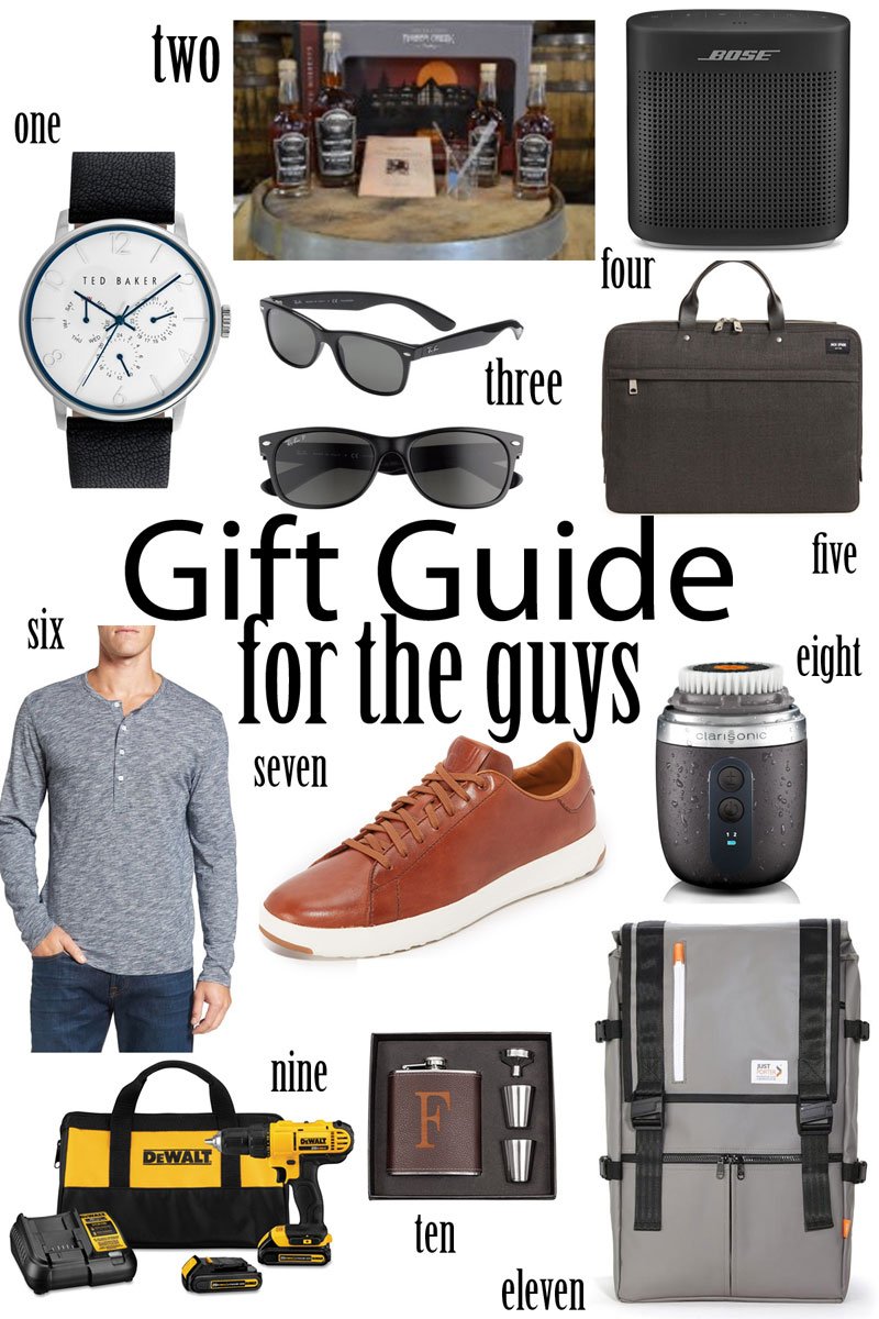 Gift Guide For The Guys | Lipstick Heels and a Baby