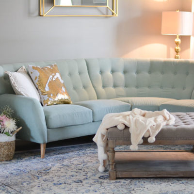 Overstock Living Room Reveal