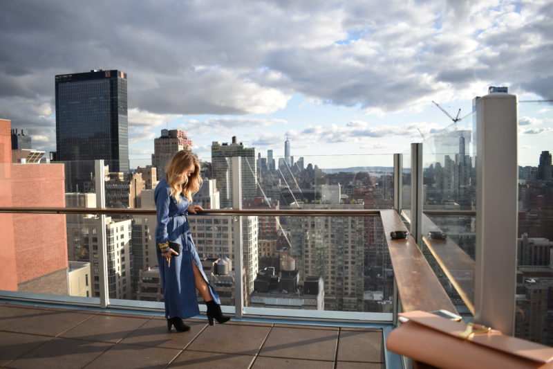 NYFW Revolve Stripe Dress