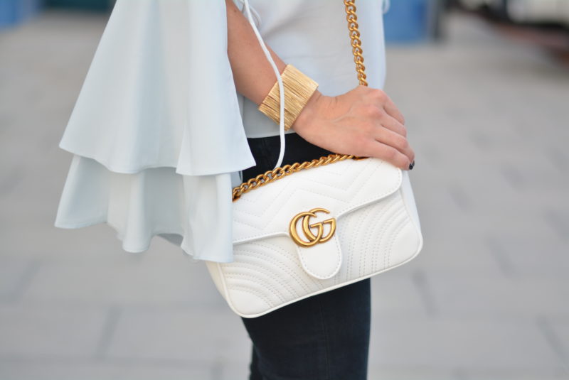 White Gucci Marmont