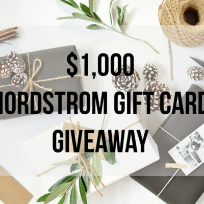 Nordstrom Sale Picks and Giveaway