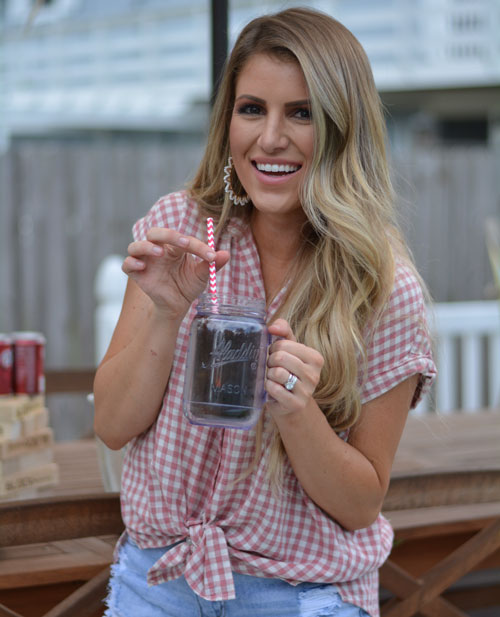 back yard get together