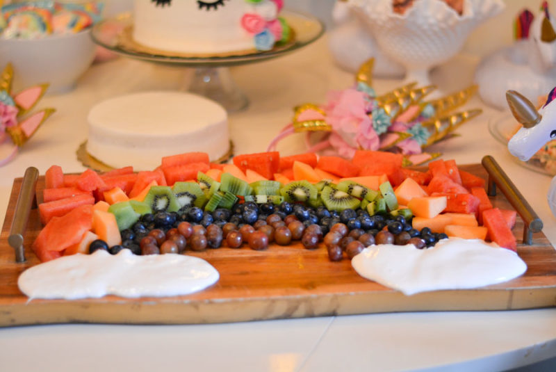 Unicorn theme birthday party