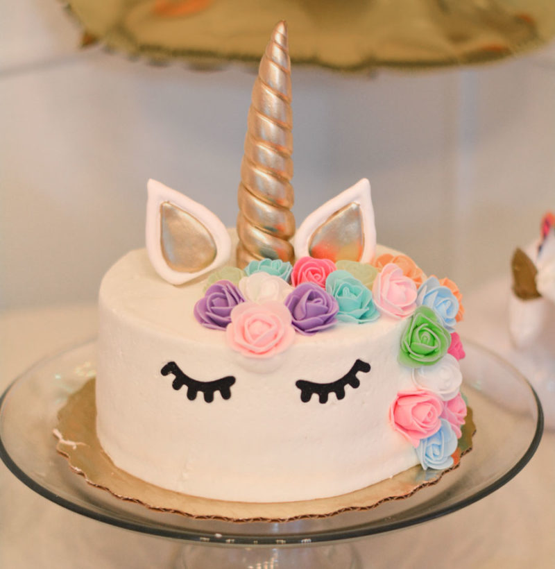 Unicorn theme birthday party