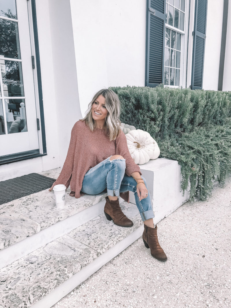 Fall booties with Zappos