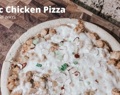 Garlic Chicken Pizza
