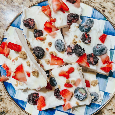 Frozen Yogurt Bars
