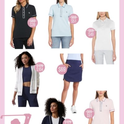 How look stylish on a golf course