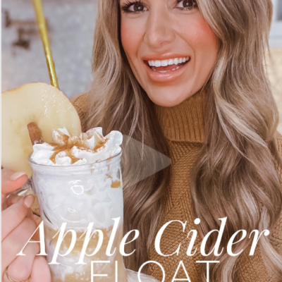 Apple Cider Floats?! 🍎